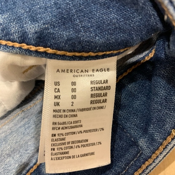 American eagle ripped denim mini skirt - Picture 7 of 8